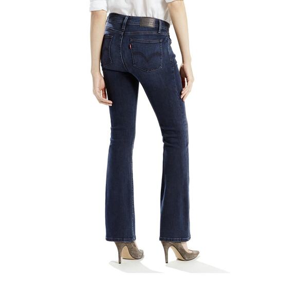 Levis Jeans Womens 10 Blue 529 Curvy Bootcut Medium Wash Denim Stretchy Classic - Picture 1 of 11